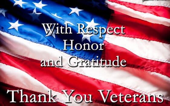 Accurate Autoworks thank you to Veterans